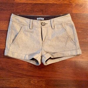 Express Wool Blend Dressy Shorts Sz 2